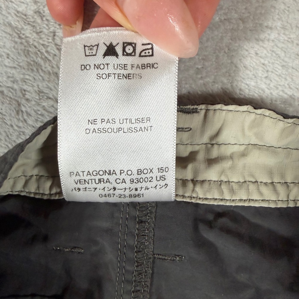 Patagonia Womens Quandary Hiking Pants Forge Grey Roll Up 82166 SP15 Size 10 - Picture 5 of 9